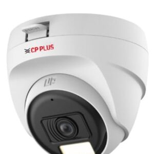 CP-Plus DC24PL3C-L 2.4MP HD Dual Light Hybrid Illumax Full Color-On-Motion IR Dome Security Camera | 3.6 mm Fixed Lens | Illumination Range of 30 Mtrs, IP67- CP-URC-DC24PL3C-L