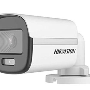 HIKVISION 2MP ColorVu Bullet Camera DS-2CE10DF0T-PFS IP67 White Wired 1Full HD 1080p