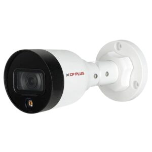 CP PLUS 2MP Full HD IP Outdoor Bullet Camera | STQC Model | Model: CP-UNC-TA21L3C-LQ | Color Night Vision | IR Night Vision | 3.6mm Fixed Lens | Built-in Mic | IP67 Weatherproof