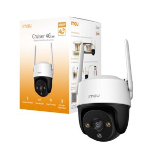 Imou Outdoor SIM Based CCTV Security Camera|4G Connection|Smart Color Night Vision|Two-way Talk|Pan&Tilt|Human Detection|Smart Tracking|IP66 Waterproof|Supports SD Card up to 256GB|Cloud Storage|Alexa